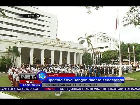 Presiden Jokowi Pimpin Langsung Upacara Peringatan Hari Lahir Pancasila - NET10