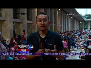 Ribuan Porsi Takjil Dibagikan ke Warga - NET24