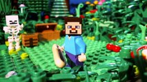 Lego Minecraft: The Bread (Lego stop-motion animation / brickfilm)