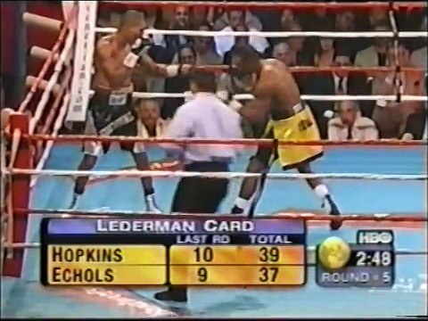Bernard Hopkins vs Antwun Echols II (01-12-2000) Full Fight