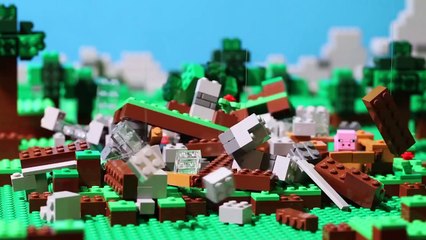 LEGO? Minecraft - The First Night Stop Motion