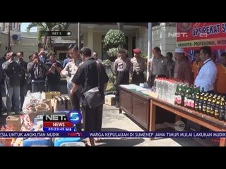 3000 Liter Miras Diamankan Polisi - NET5