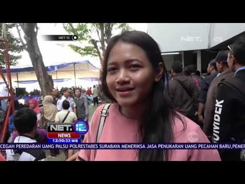 Antusias Warga Mendaftar Mudik Gratis 2017 - NET12