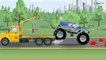 Tractor - Fáctico Camiones para niños - el Transporte para niños | Grande Carritos para niños
