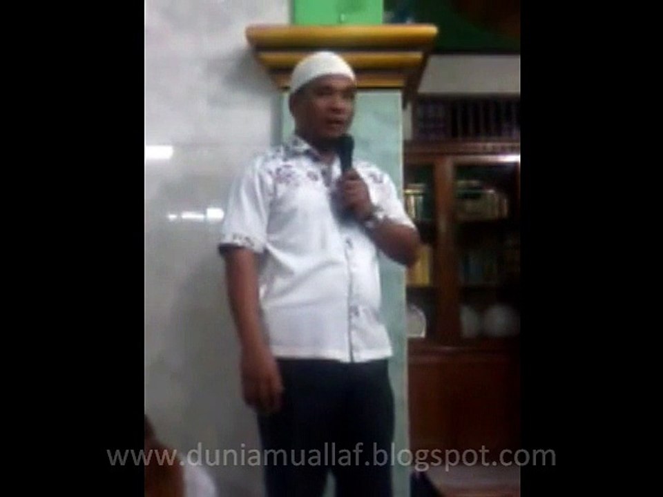 Ust. Petrus (Mantan Pendeta) ׃ “Setelah Membandingkan Al Qur'an VS Injil, Akui Kebenaran Islam !“