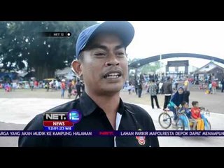 Ngabuburit Bermain Egrang dan Bakiak -NET12