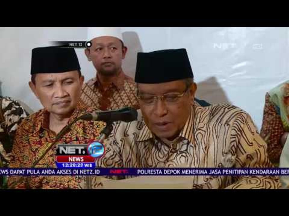 PBNU Tolak Program Full Day School -NET 12