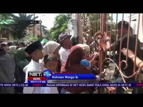 Ratusan Warga Berebut Sembako - NET24