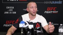 Emotional Darrell Horcher details his long journey back to the UFC