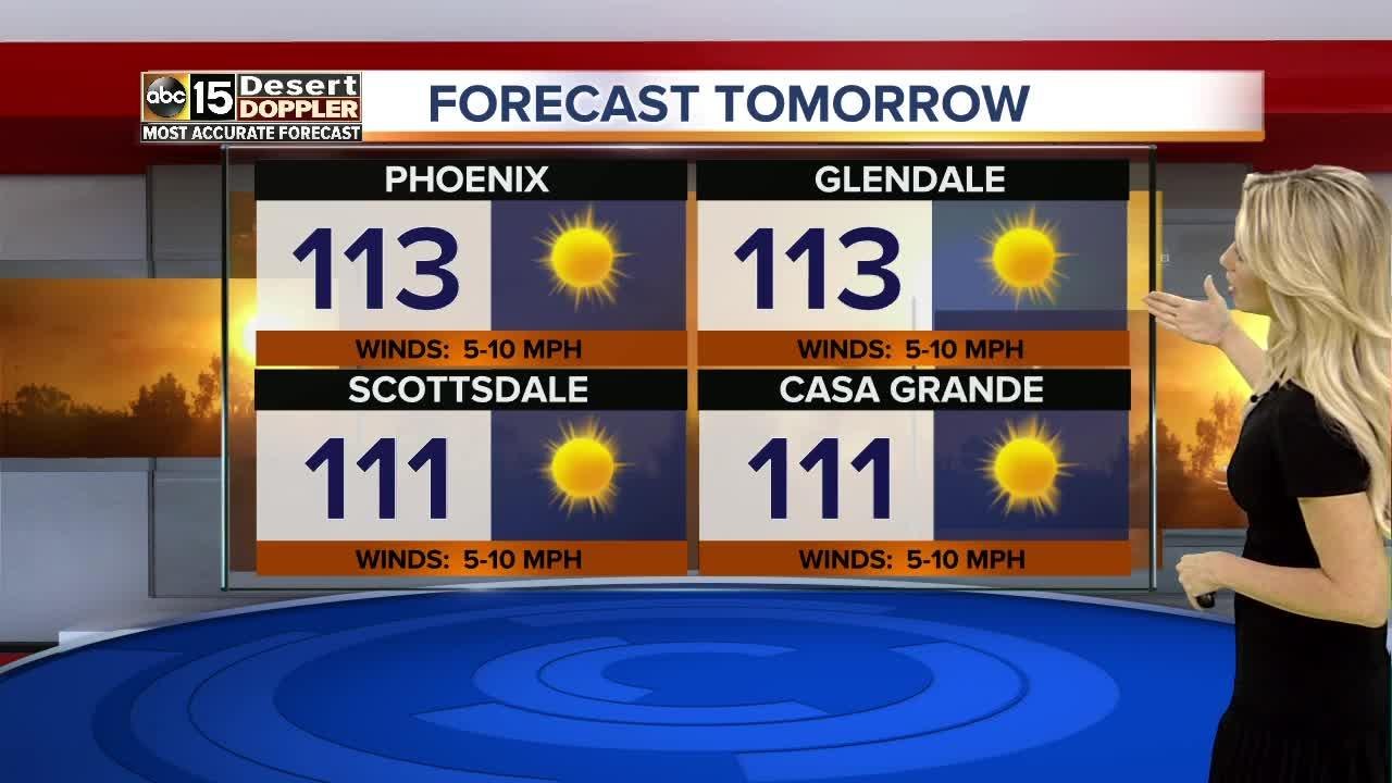 Excessive heat warning continues through Monday