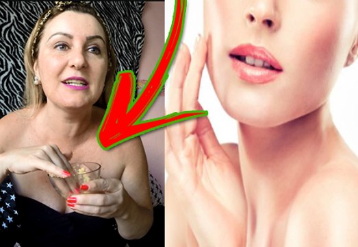 SOMENTE uma aplicação para acabar com MANCHAS, RUGAS, flacidez CRONOGRAMA DE PELE #1º DIA