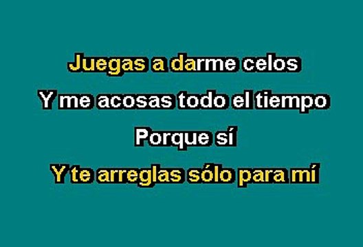 Manuel Mijares - Poco a poco (Karaoke con voz guia)