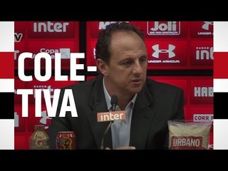 COLETIVA PÓS-JOGO: SPFC 1 X 1 FLUMINENSE - BRASILEIRO 2017 | SPFCTV