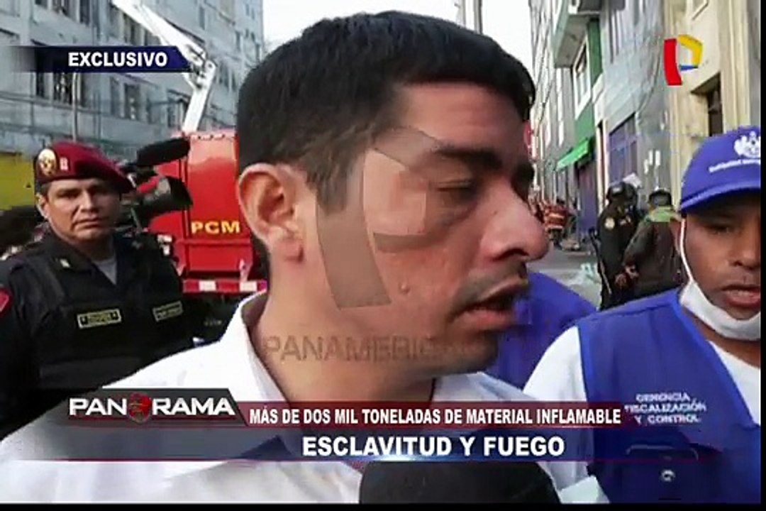 Esclavitud y fuego: más de dos toneladas de material inflamable se encontró en galería Nicolini