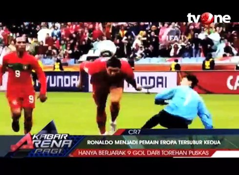 Bikin Gol Lagi, Ronaldo Pecahkan Rekor Eropa