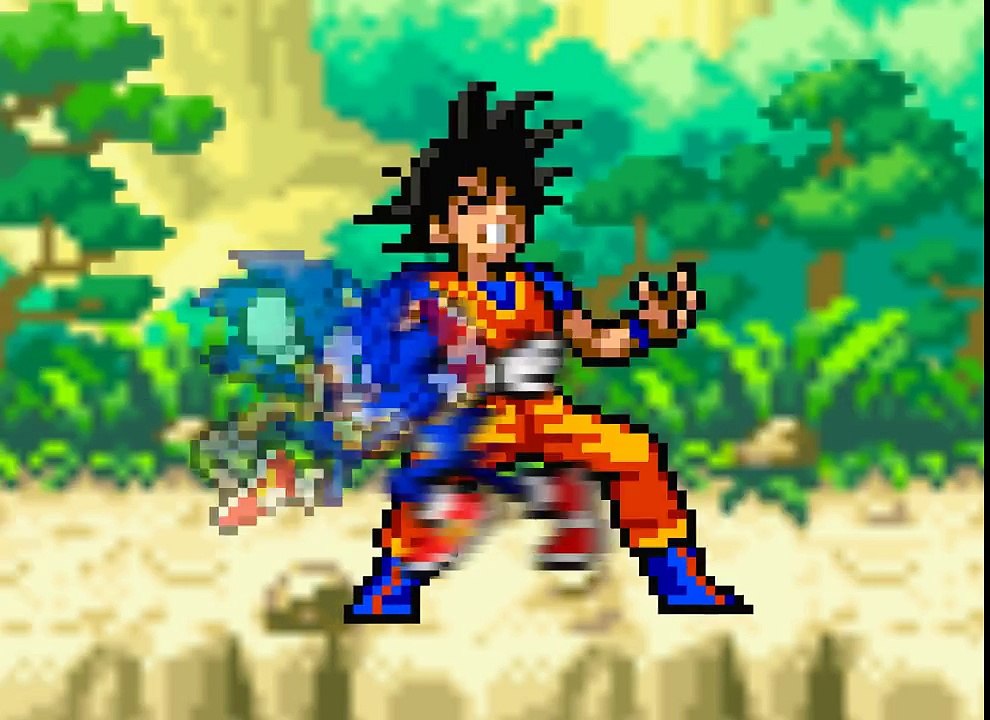 Goku vs sonic