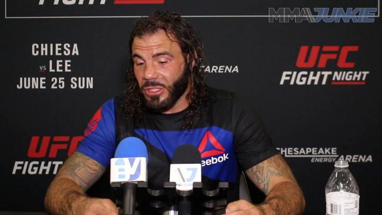 Clay Guida relieved to win but knows fighting is a young man's game