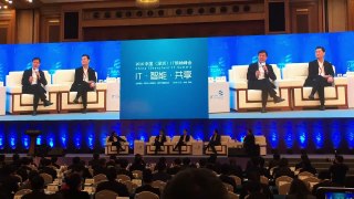 Robin Li Tony Ma Baidu founder dialogue with Tencent Boss in IT Summit 2016 李彥宏馬化騰對話IT峰會