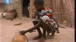 Calabash friction drum   Tambour à friction en calebasse - Gan - Burkina Faso