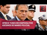 Yunes ofrece un 1 mdp de recompensa por asesinos de mando policial