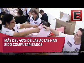 Avanza cómputo final de votos en el Estado de México