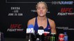 Emotional Felice Herrig celebrates victory but worries she'll never be promoted as a star