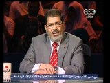 ‎مصر تنتخب الرئيس-محمد مرسي يرد علي المنافسين