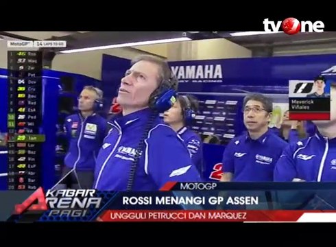 Valentino Rossi Juara MotoGP Belanda