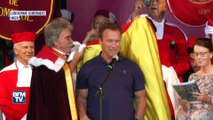 Arnold Schwarzenegger fait ambassadeur d'honneur du vin de Bordeaux