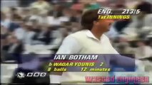 Waqar Younis Unforgettable Yorkers