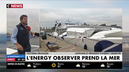 L'Energy Observer prend la mer