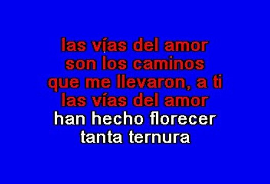 Banda El Recodo - Las Vias Del Amor (Karaoke) (2)