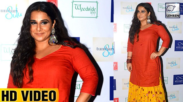 Vidya Balan At The Wrap Up Party Of Tumhari Sulu