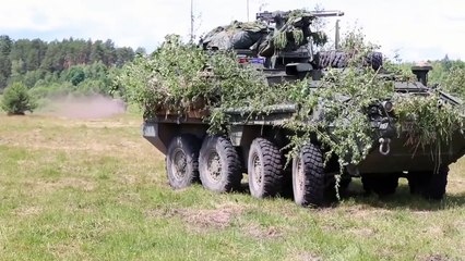 NATO Tanks Maneuver In Poland – Operation Saber St