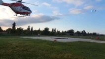 Yeni Doğmuş Bebeğin Yardımına Ambulans Helikopter Yetişti