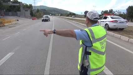 Tokat'ta Sürücülere Spor Yaptırdılar