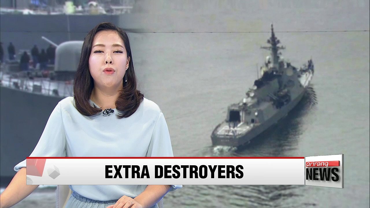 Japan seeking to deploy 4 additional Aegis destroyers in East Sea