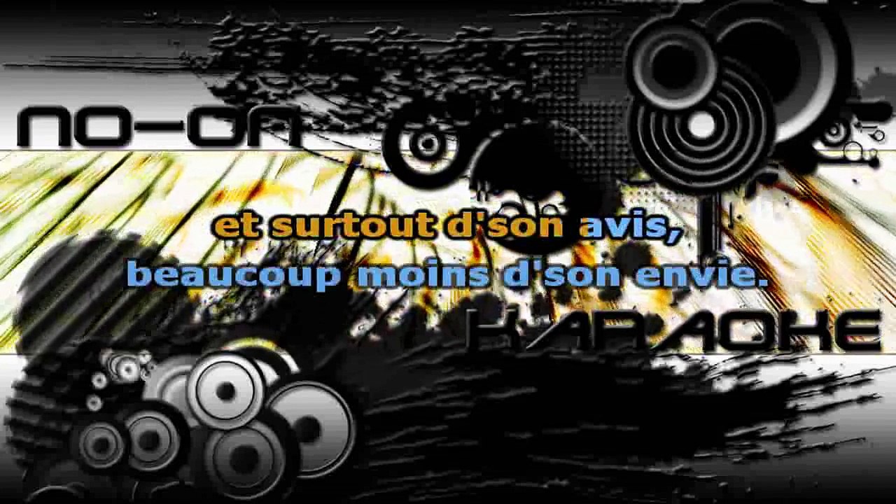 Matthieu Chedid - Machistador KARAOKE / INSTRUMENTAL