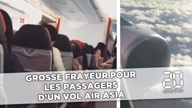 Grosse frayeur pour les passagers du vol AirAsia entre l'Australie et la Malaisie