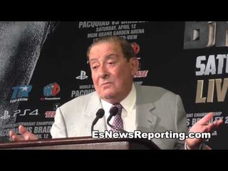 Bob Arum What Is Next For Manny Pacquiao