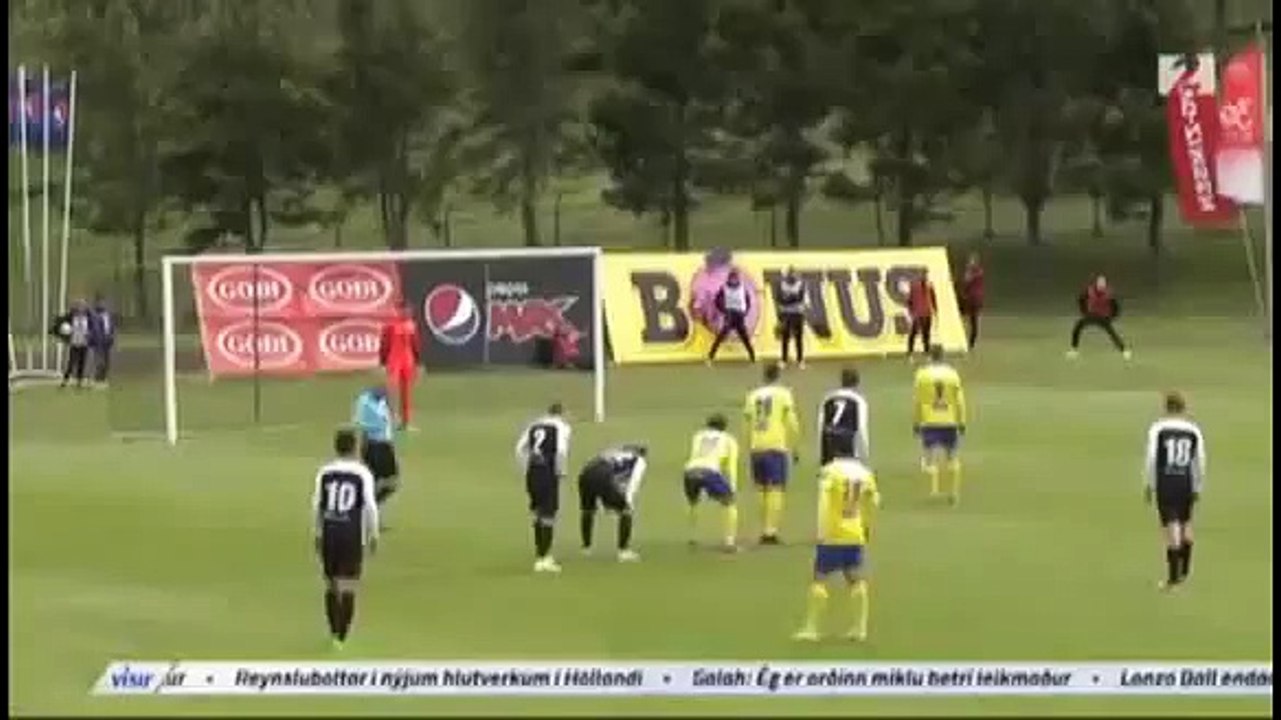 Akureyri 1:2 KR Reykjavik  (Icelandic Urvalsdeild. 24 June)