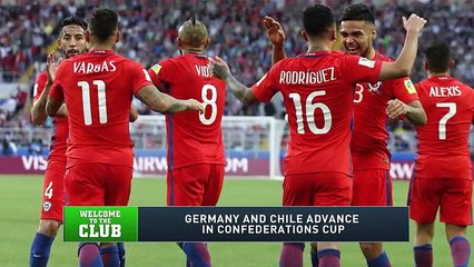 Germany and Chile move on in Confederations Cup