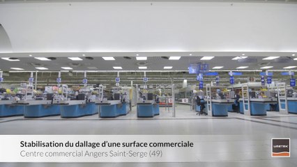 Injections sous dallage d'un centre commercial sans interruption d'activité