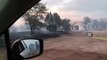 Encino Fire Burns Near Homes in Apache Trail, Arizona