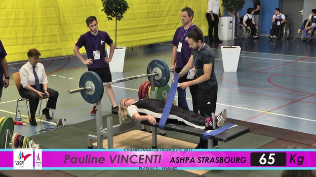 HALTEROPHILIE HANDISPORT -CHAMPIONNAT DE FRANCE IPC 2017/2