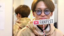 YouTube FanFest Japan 2016直前の楽屋で�