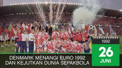 ON THIS DAY: Sepakbola: Denmark Juara Euro 1992