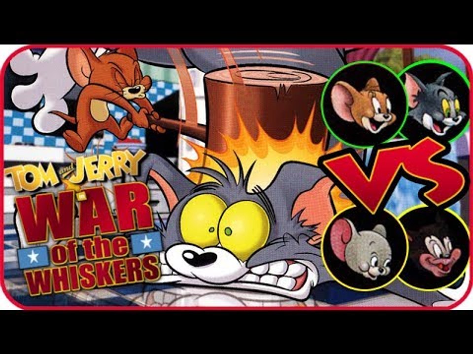 Tom & Jerry War of the Whiskers Gameplay (PS2) Tom & Jerry VS Butch & Nibbles in A FRIDGE TOO FAR