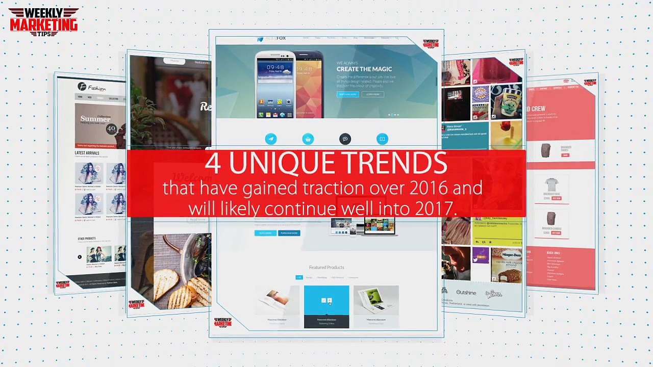web design trend 2017- 2018