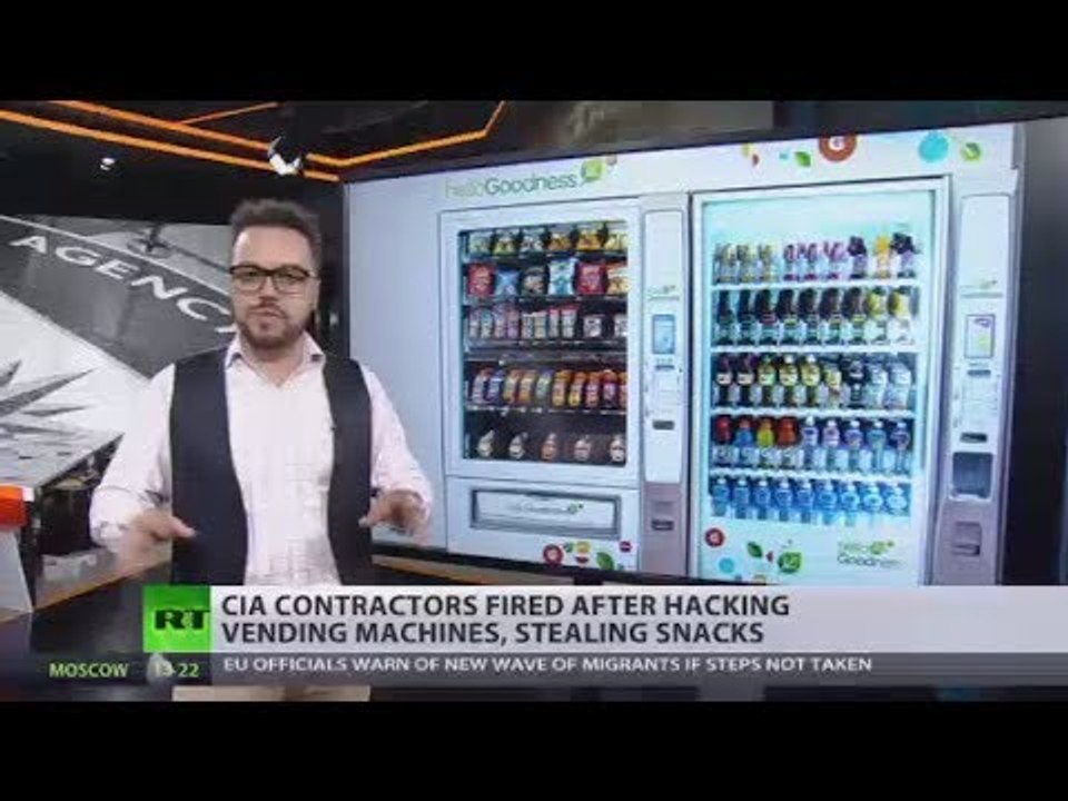 Hunger Games: CIA contractors fired after hacking vending machines, stealing snacks